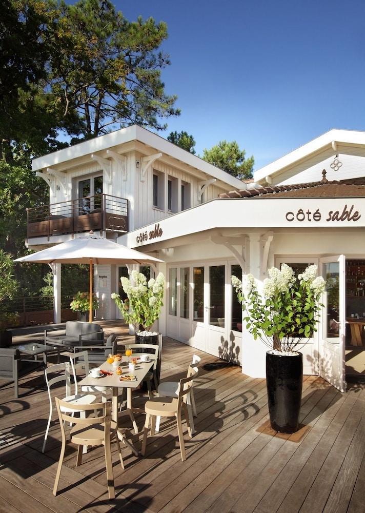 Hotel Cote Sable Lège-Cap-Ferret Exterior foto